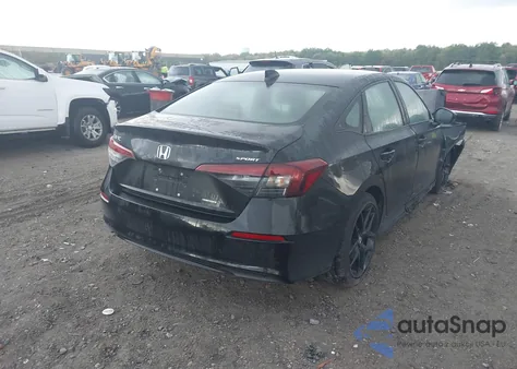 2025 Honda Civic Sport/Sport Touring из США, поврежденный, VIN 2HGFE4F82SH312675